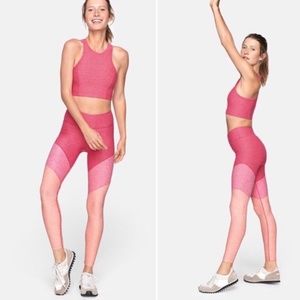 Outdoor Voices Pink Flamingo 7/8 Springs Leggings
